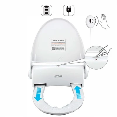 Asiento de inodoro automático para hotel