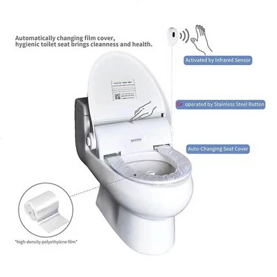 Asiento de inodoro de higiene inteligente